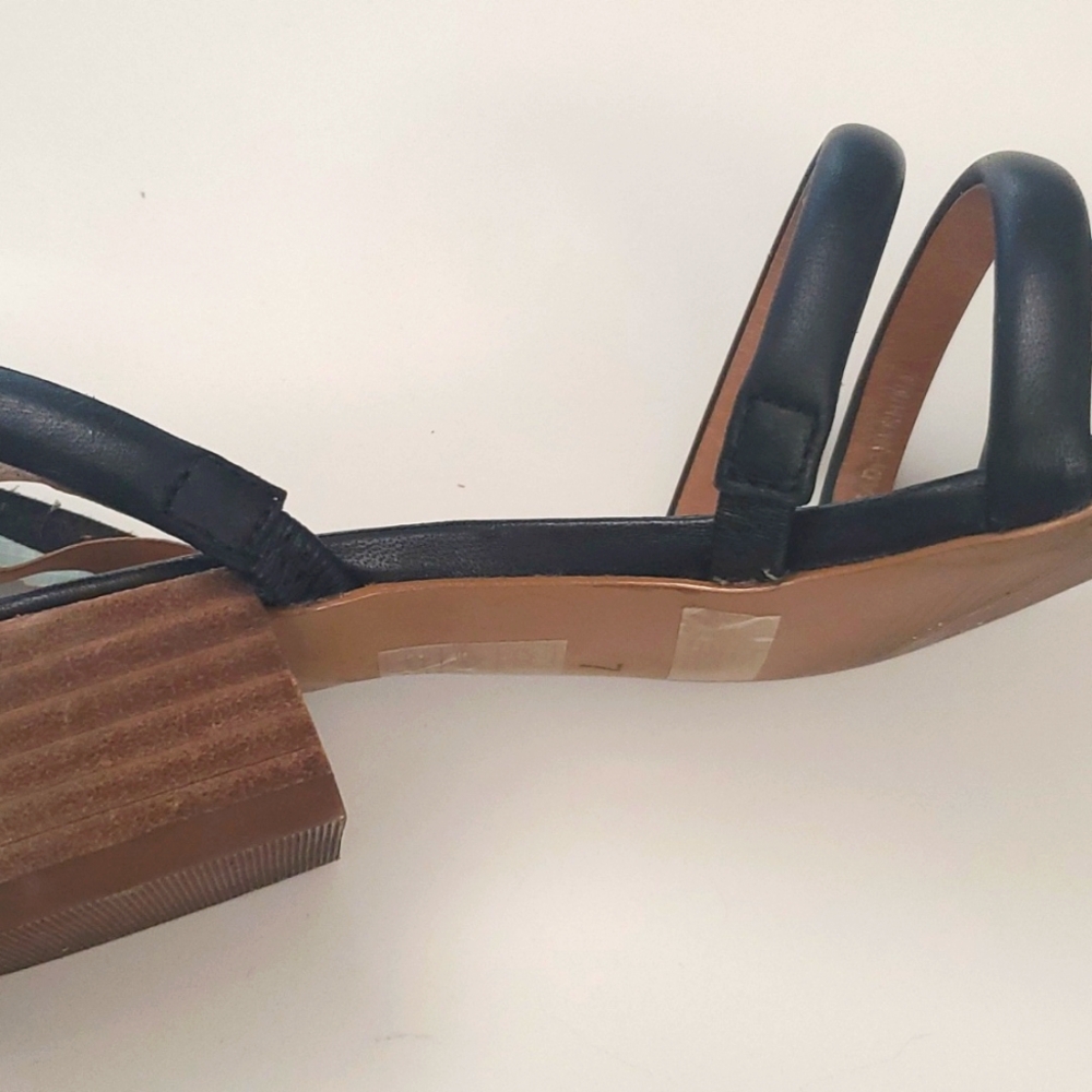 Madewell leather low block heel sandals - Picture 7 of 7
